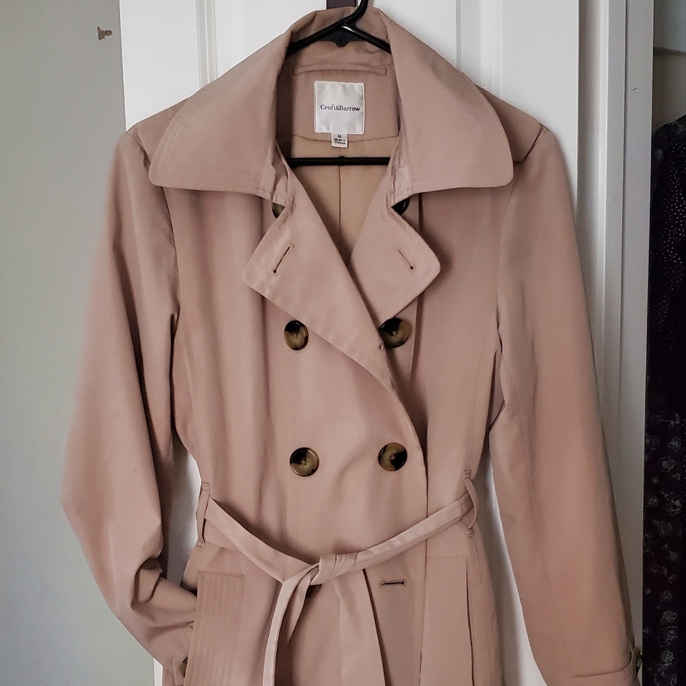 Croft & Barrow Woman's Trench Coat